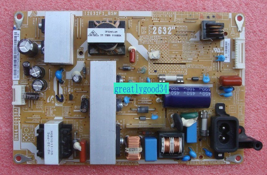 Original Power Board Monitor Samsung LA32D450G1 LA32D400E1 BN44-